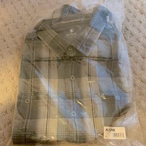 KUHL MENS Scorpio shirt in Cobbler  SIZE M